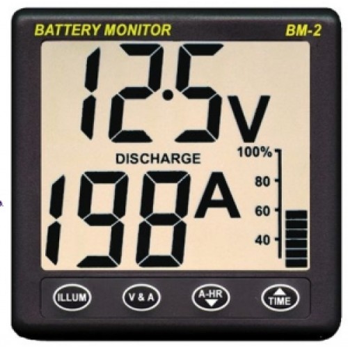 NASA Marine Clipper BM-2 Battery Monitor System 12v - BM2-12 NASA Marine Clipper BM-2 Battery Monitor System 12v - BM2-12