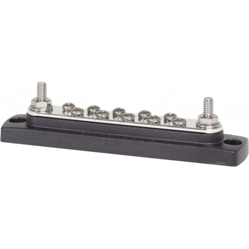 Blue Sea Common 150A BusBar - 10 Gang - 22301 Blue Sea Common 150A BusBar - 10 Gang - 22301