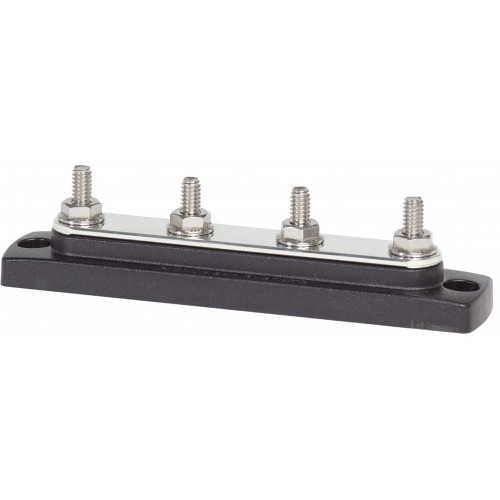 Blue Sea Common150A BusBar - Four 1/4"-20 Studs - 22303 Blue Sea Common150A BusBar - Four 1/4"-20 Studs - 22303