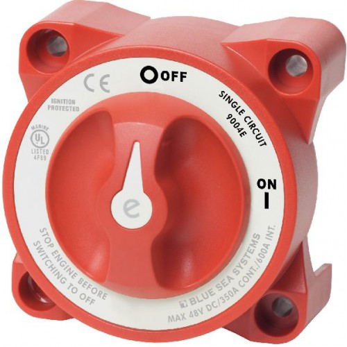 Blue Sea Battery Switch 9000e On/Off /AFD 350A - 29004