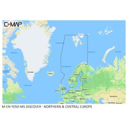 C-Map Discover Northern and Central Europe - M-EN-Y050-MS 