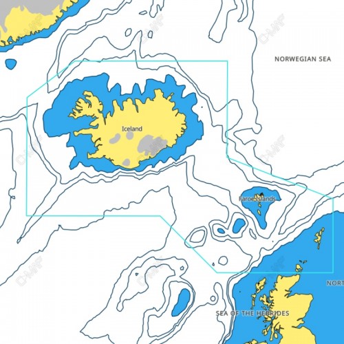 C-Map Discover Iceland, Faeroe, Shetland & Orkney - M-EN-Y218-MS