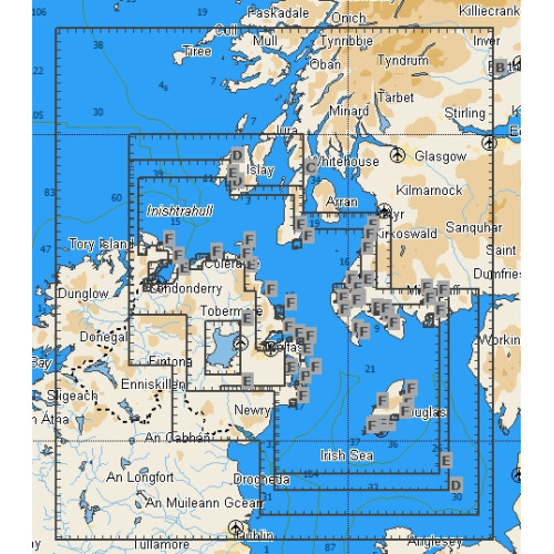 C-Map MAX Local Strangford Lough to Lough Foyle Chart Cartridge - M-EW-M033