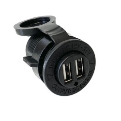 Dual USB Charger Socket - 20502U