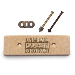 Marinco Guest Standard Dynaplate 6" x 2" x 1/2" - 44006