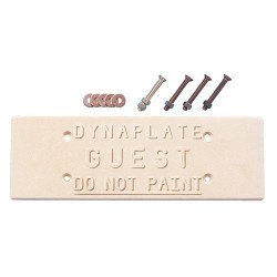 Marinco Guest Super Dynaplate 18" x 6" x 1/2" - 44018