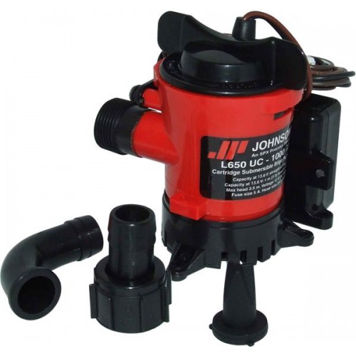 Johnson Ultima Submersible Bilge Pump 12v - L650D Johnson Ultima Submersible Bilge Pump 12v - L650D