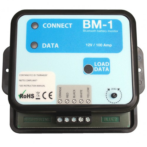 NASA Marine BM-1 Battery Monitor 12v - Bluetooth 