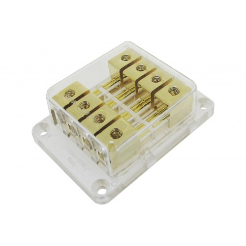 Sterling Power GATQ Gold Plated Fuse Block - GATC3448 Sterling Power GATQ Gold Plated Fuse Block - GATC3448