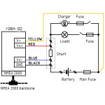 Yacht Devices Battery Monitor for NMEA2000 - YDBM-02N