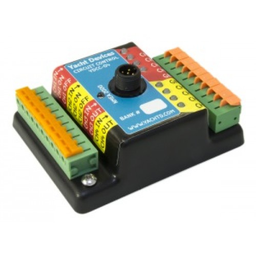 Yacht Devices NMEA2000 Circuit Control - YDCC-04N Yacht Devices NMEA2000 Circuit Control - YDCC-04N