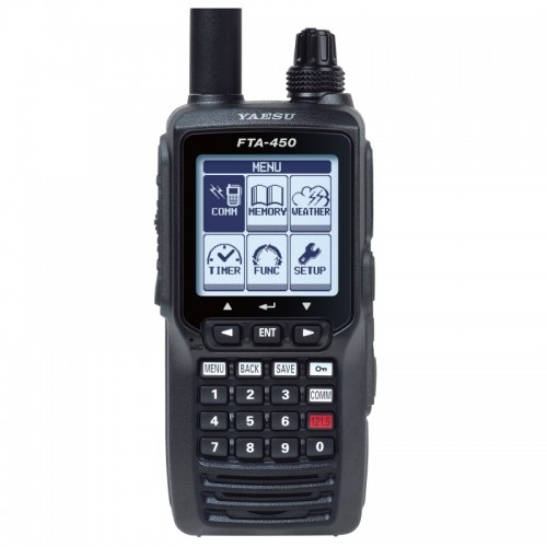 Yaesu FTA-450L Handheld VHF Aviation Transceiver